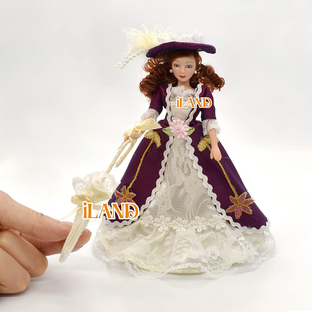 Amazon.co.jp: iland Dollhouse People 1/12スケール ビクトリア朝の